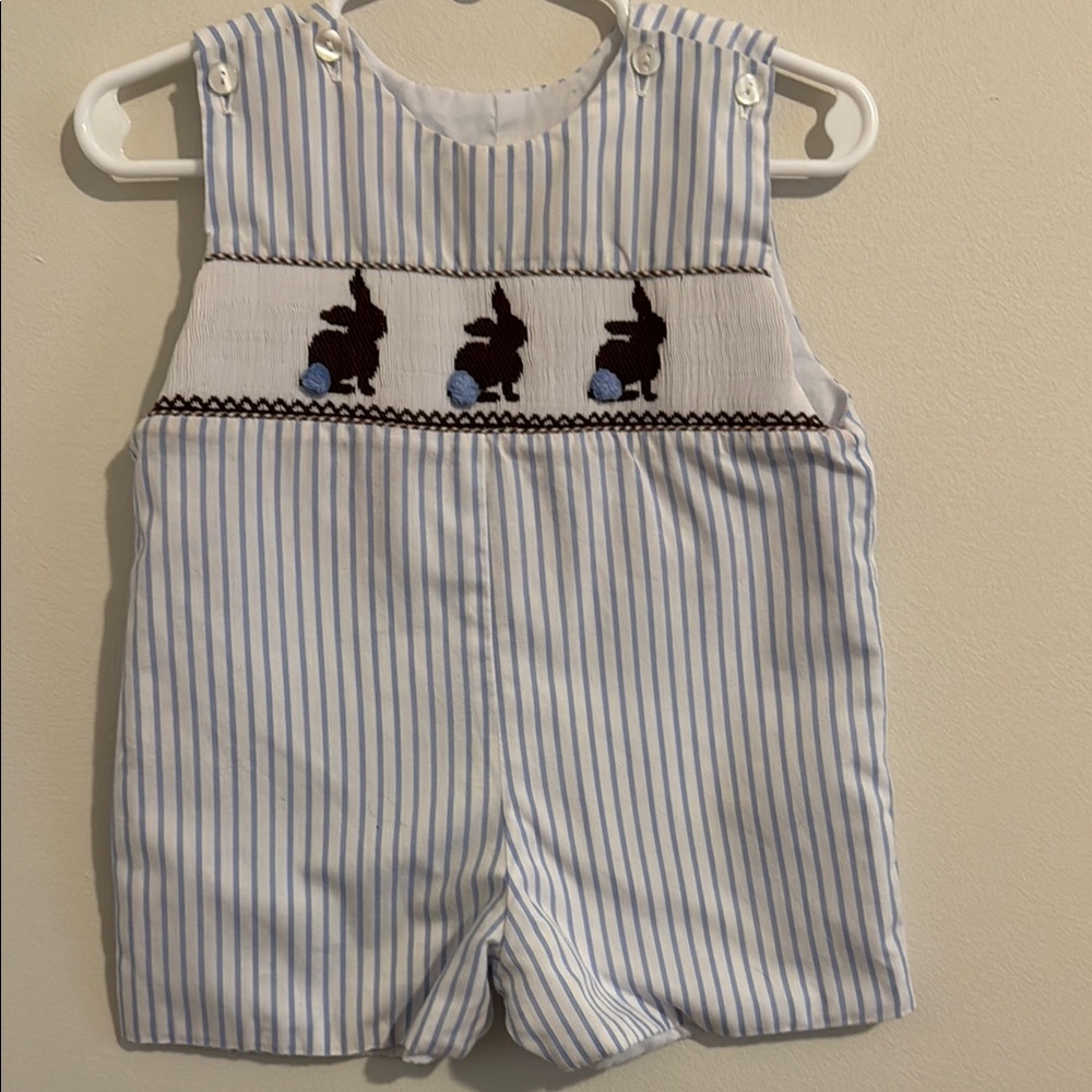 Southern Tots Baby Romper with Bunny Design Easter Spring 6 months